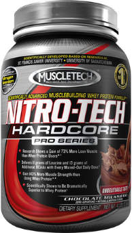 Muscletech Nitro-Tech Hardcore Pro Series 908 гр Muscletech Nitro-Tech Hardcore Pro Series 908 гр