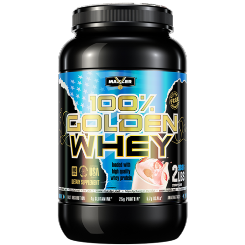 Maxler 100% Golden whey 2lb / 908 гр.