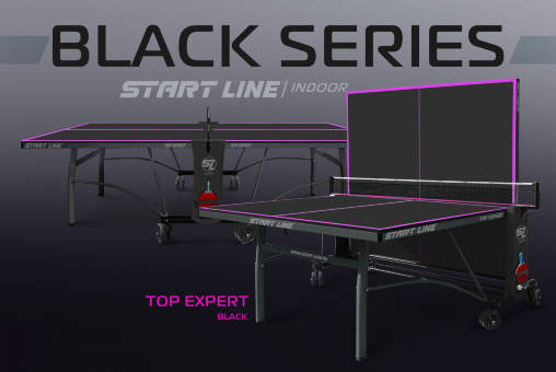 Теннисный стол домашний Start Line TOP Expert Black Теннисный стол домашний Start Line TOP Expert Black